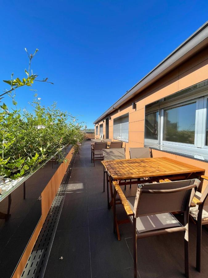 El Roble 9 Apartment Astorga Luaran gambar